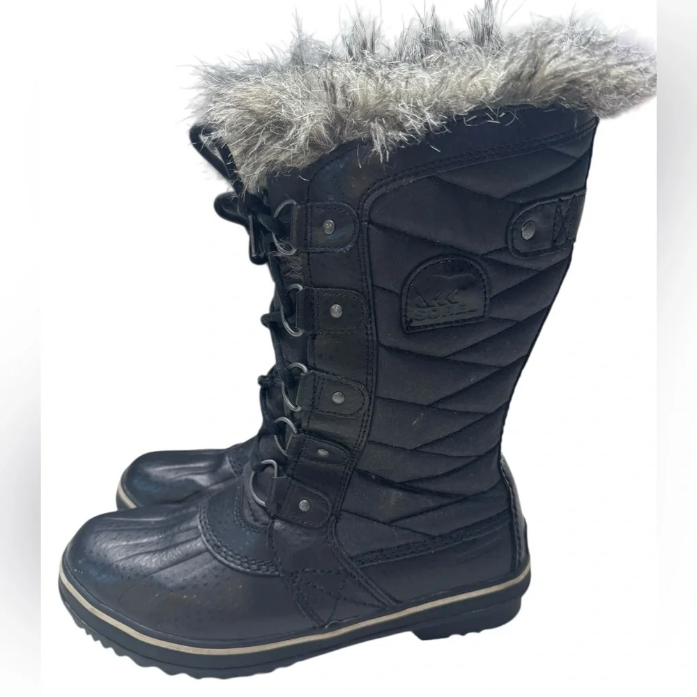 SOReL ‘Tofino II' Faux Fur Lined Waterproof Boot (Women size 8